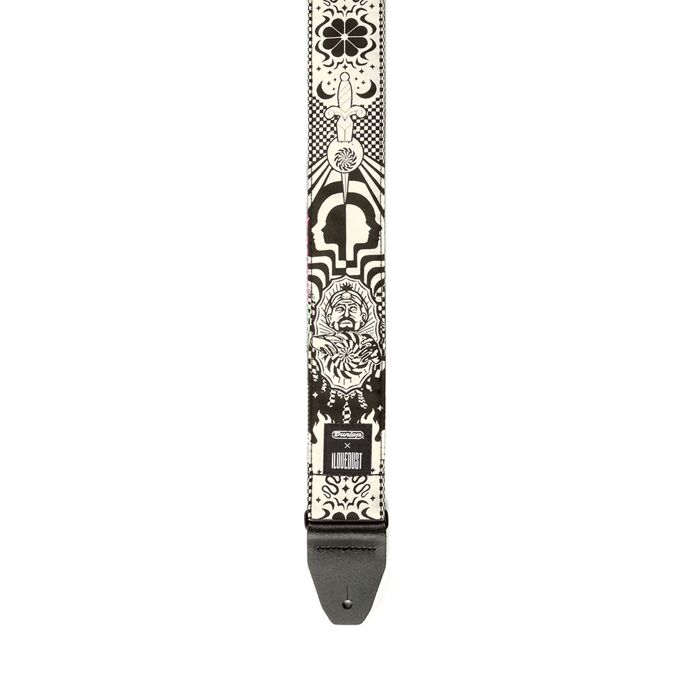JIM DUNLOP ジムダンロップ ILD15 ILOVEDUST Night Spells ギターストラップ エンド部