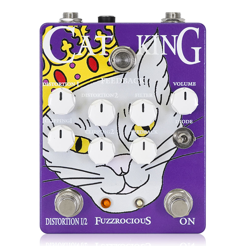 Fuzzrocious Pedals ファズロシャスペダルズ Cat King ディストーション ギターエフェクター