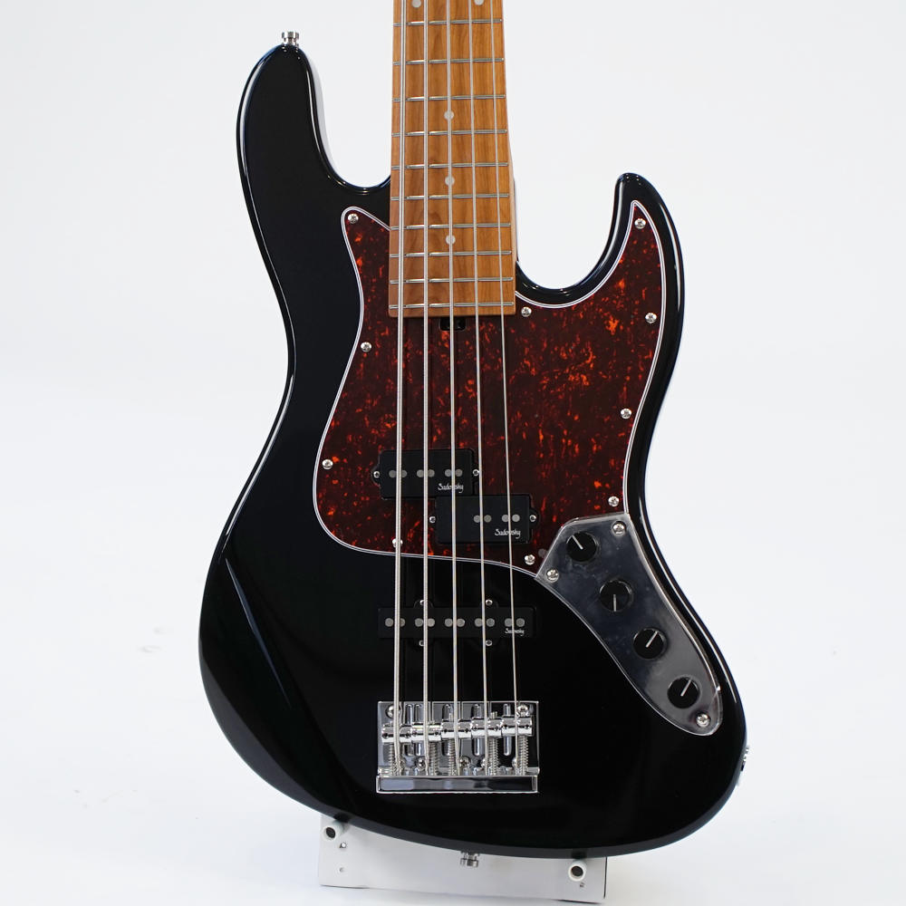 Sadowsky サドウスキー MetroExpress MX21 HP5 Maple Fingerboard Black 5弦エレキベース ボディトップ画像