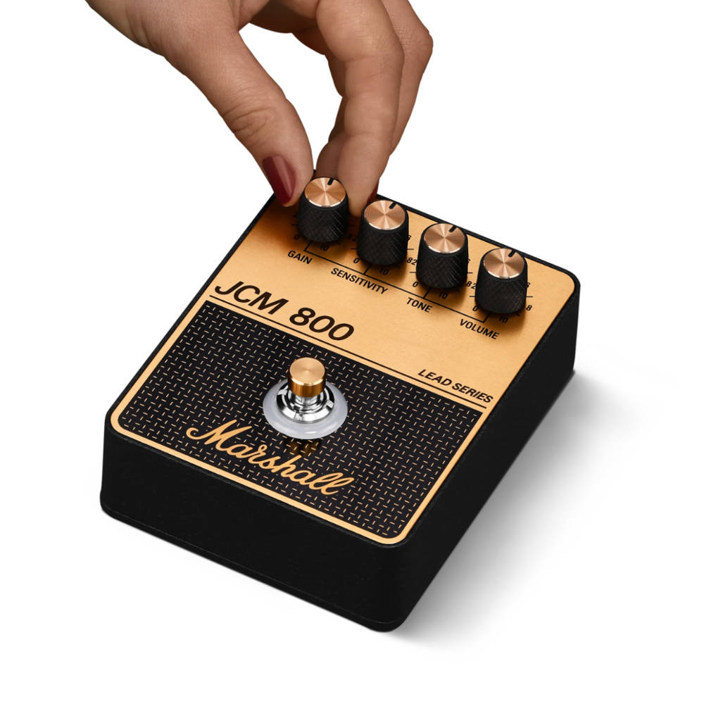 Marshall マーシャル JCM800 オーバードライブ ディストーション ギターエフェクター サイド