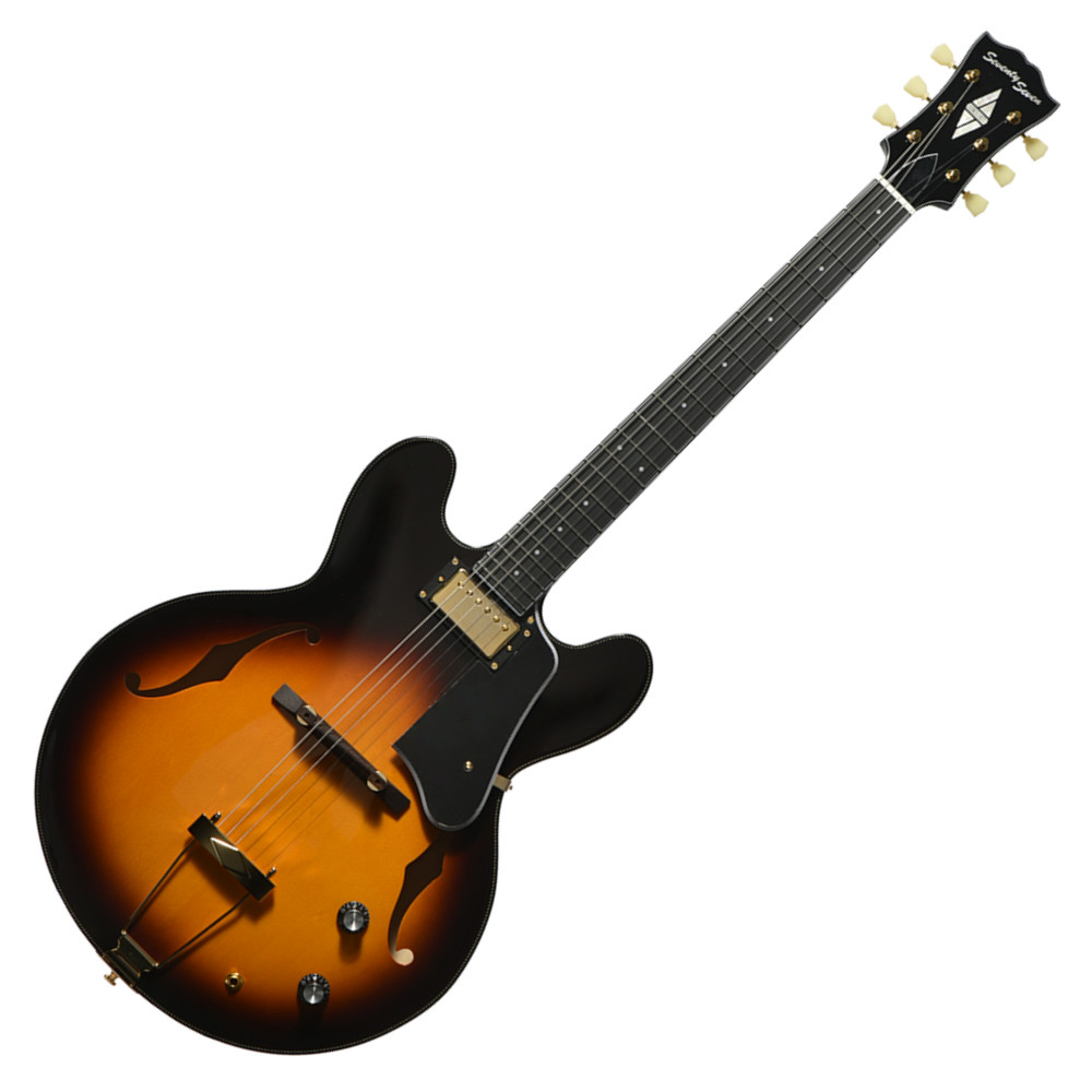 SeventySeven Guitars セブンティセブンギターズ EXRUBATO-ONE SB フルアコースティックギター エレキギター フルアコ 77