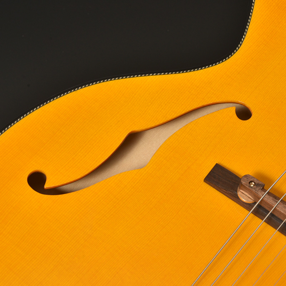 SeventySeven Guitars セブンティセブンギターズ EXRUBATO-ONE/S ANA フルアコースティックギター エレキギター フルアコ 77 Fホール部