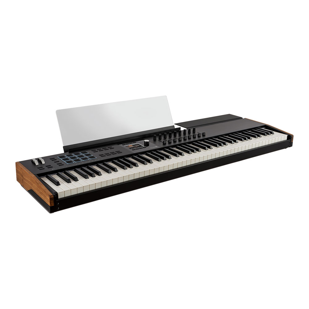 USB MIDIキーボード コントローラー ARTURIA KeyLab mk3 88 BK アートリア キーラボ 88鍵盤 ホワイト バンドルソフト付き 全体