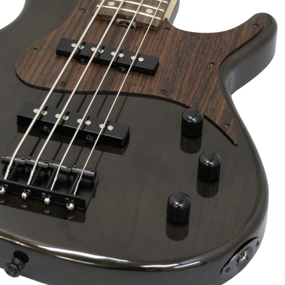 AriaProII アリアプロII RSB-700WP SBK See-through Black エレキベース 斜めアングル画像