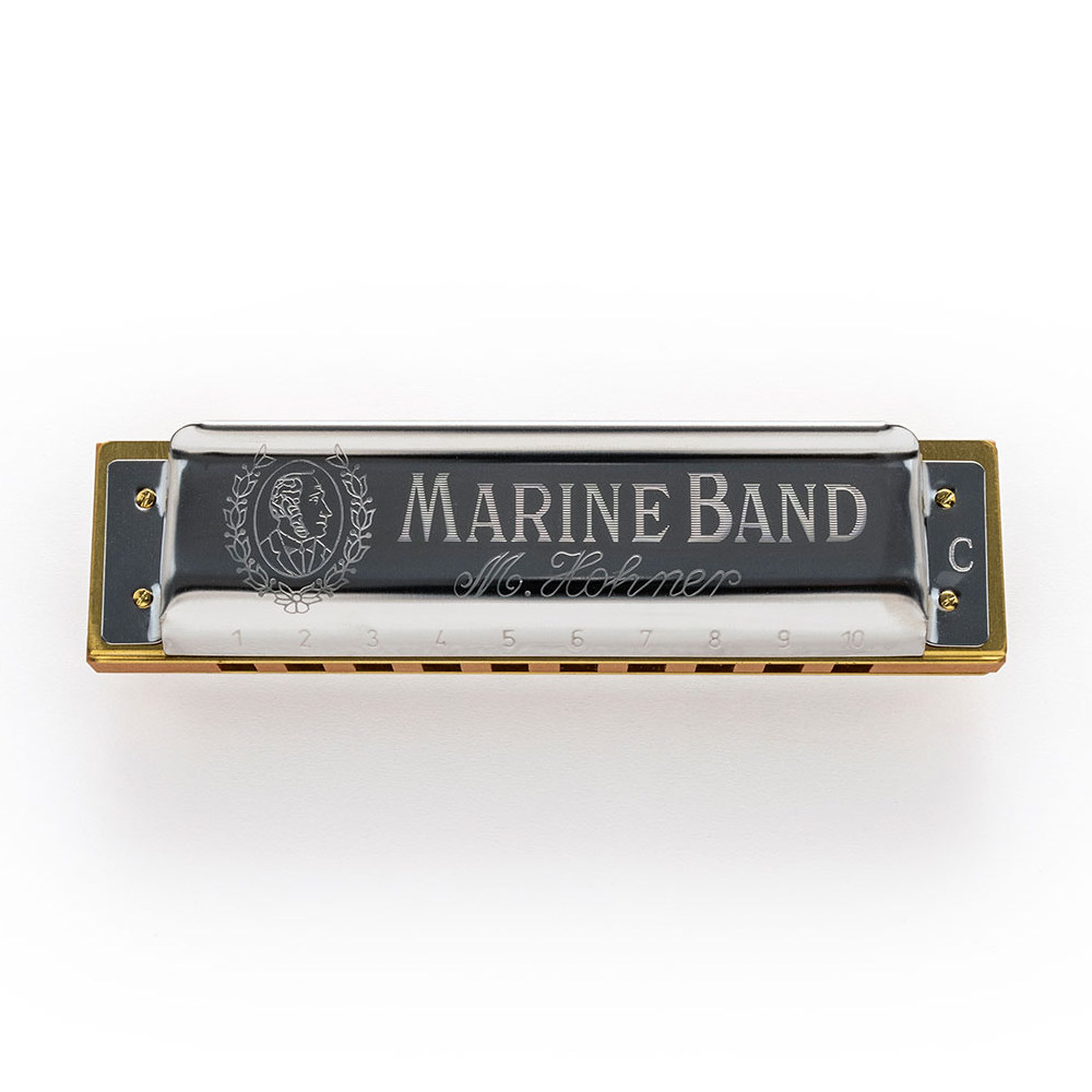 HOHNER ホーナー Marine Band 1896/20P A 10ホールハーモニカ ブルースハープ トップ画像