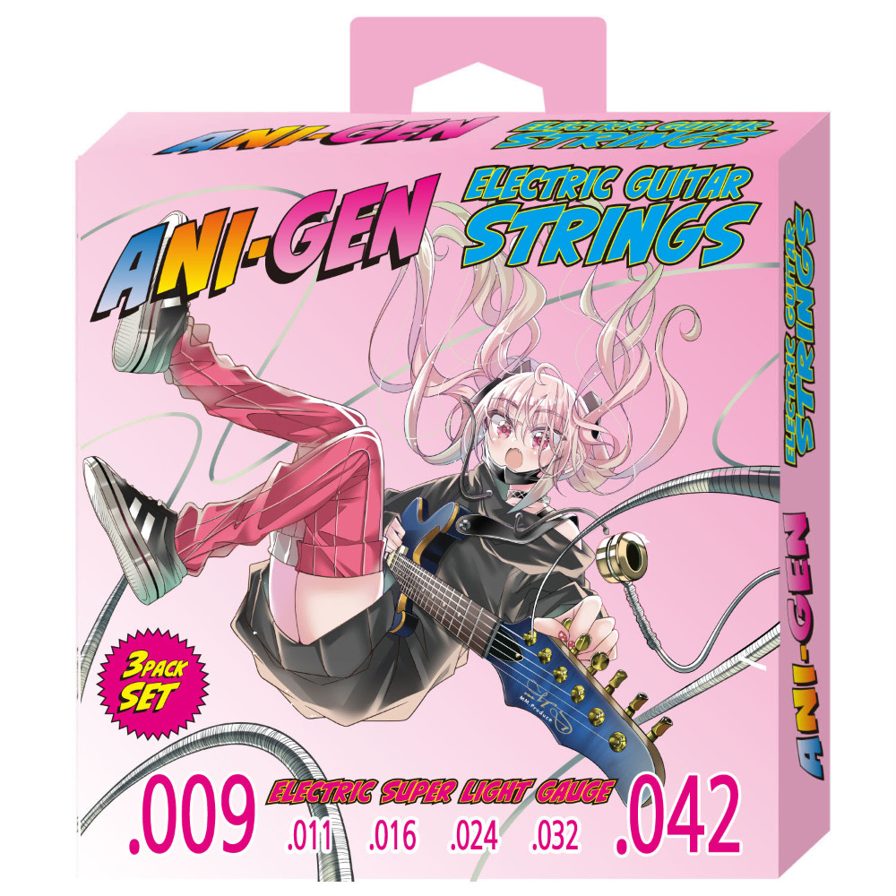 KIKUTANI キクタニ ANI-SE09 エレキギター弦 3SETパック