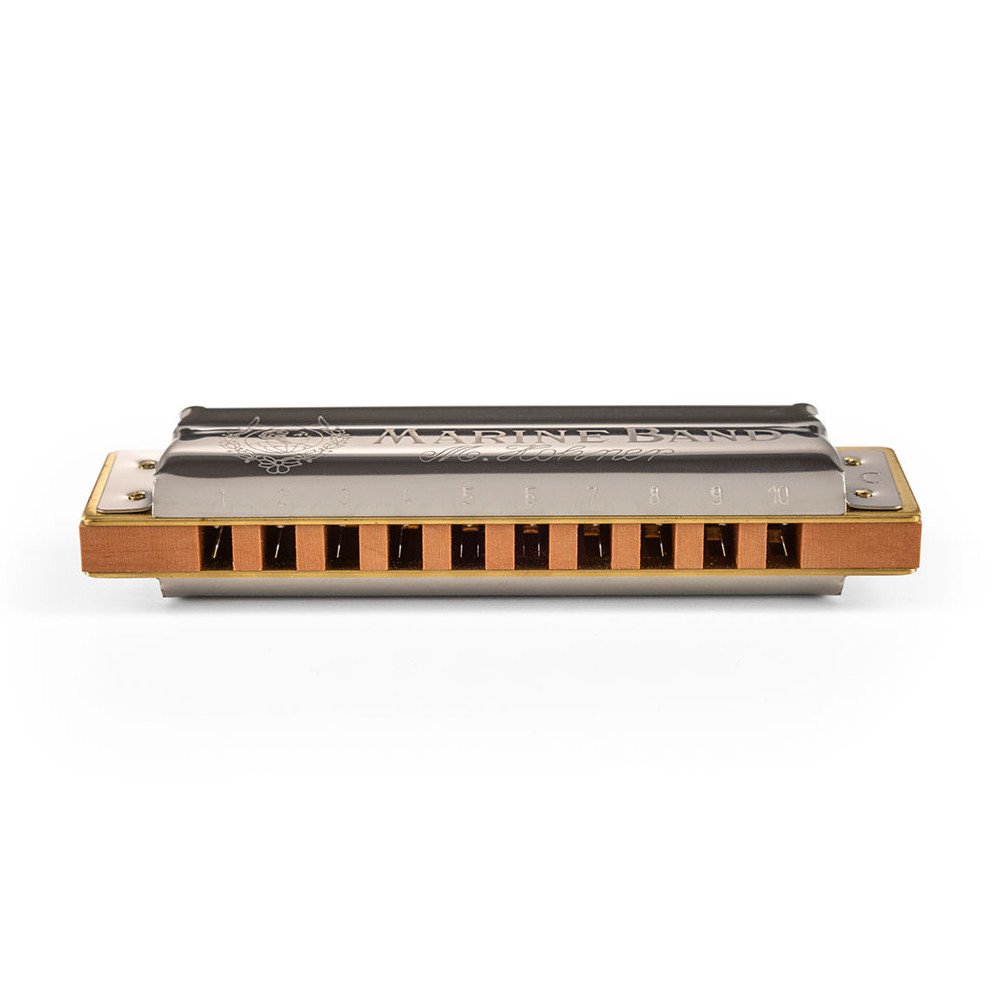 HOHNER ホーナー Marine Band 1896/20P Gナチュラルマイナー 10ホールハーモニカ ブルースハープ フロント画像