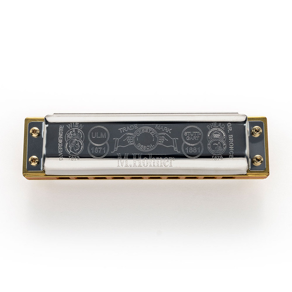 HOHNER ホーナー Marine Band Deluxe 2005P F 10ホールハーモニカ ブルースハープ ボトム画像