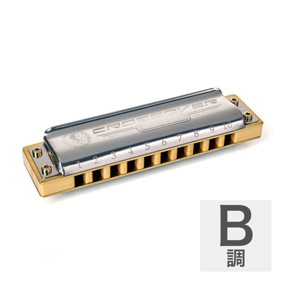 HOHNER ホーナー Marine Band Crossover 2009P B 10ホールハーモニカ ブルースハープ