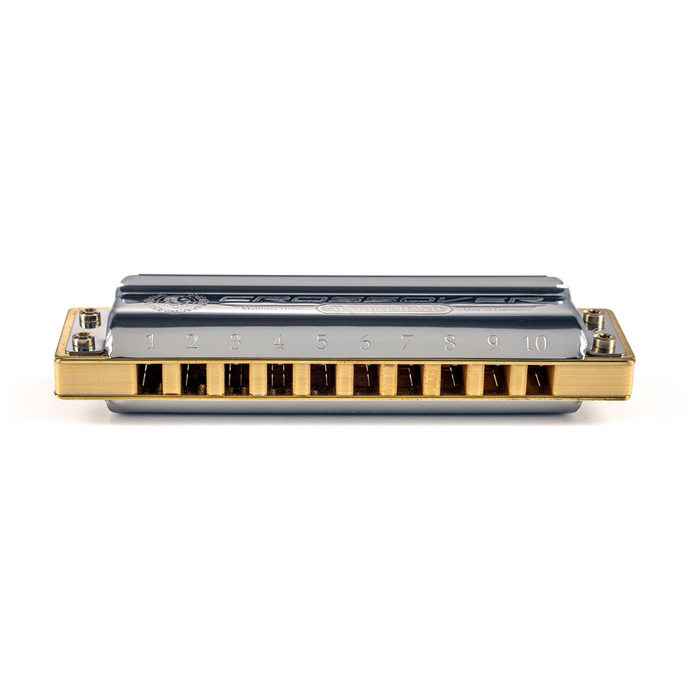 HOHNER ホーナー Marine Band Crossover 2009P C 10ホールハーモニカ ブルースハープ フロント画像