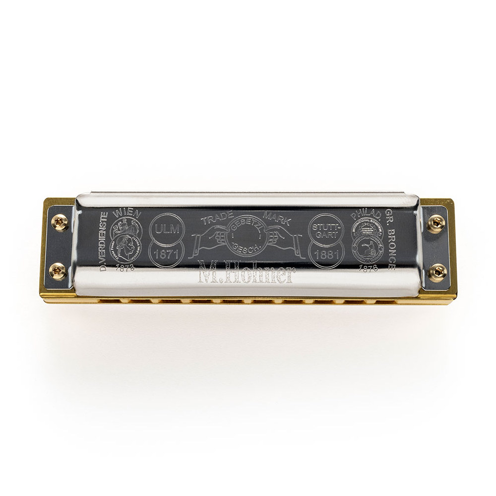 HOHNER ホーナー Marine Band Crossover 2009P C 10ホールハーモニカ ブルースハープ ボトム画像