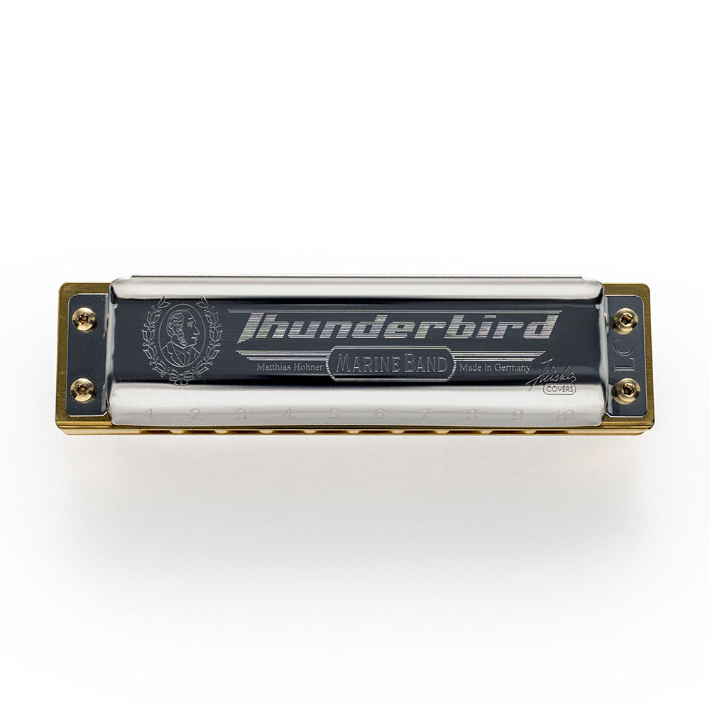 HOHNER ホーナー Marine Band Thunderbird 2011P Low-A 10ホールハーモニカ ブルースハープ トップ画像