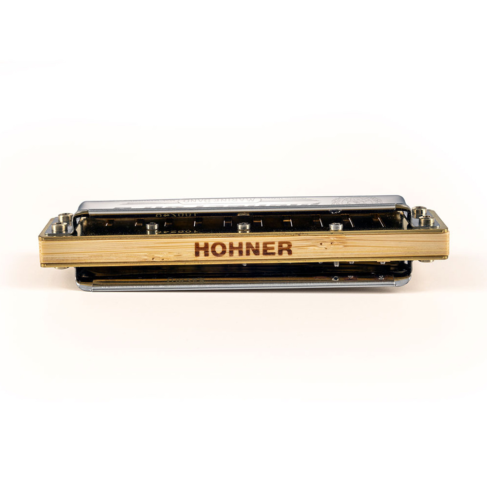 HOHNER ホーナー Marine Band Thunderbird 2011P Low-G 10ホールハーモニカ ブルースハープ リア画像