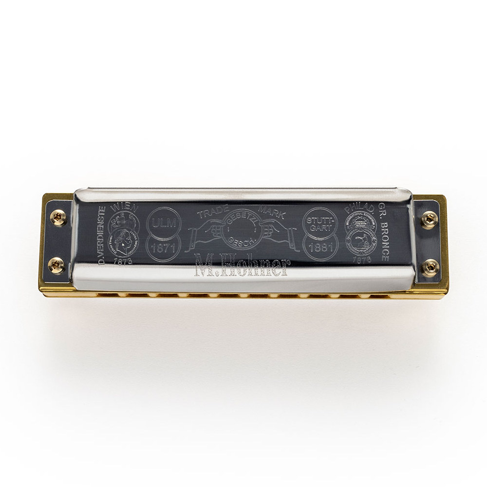 HOHNER ホーナー Marine Band Thunderbird 2011P Low-G 10ホールハーモニカ ブルースハープ ボトム画像