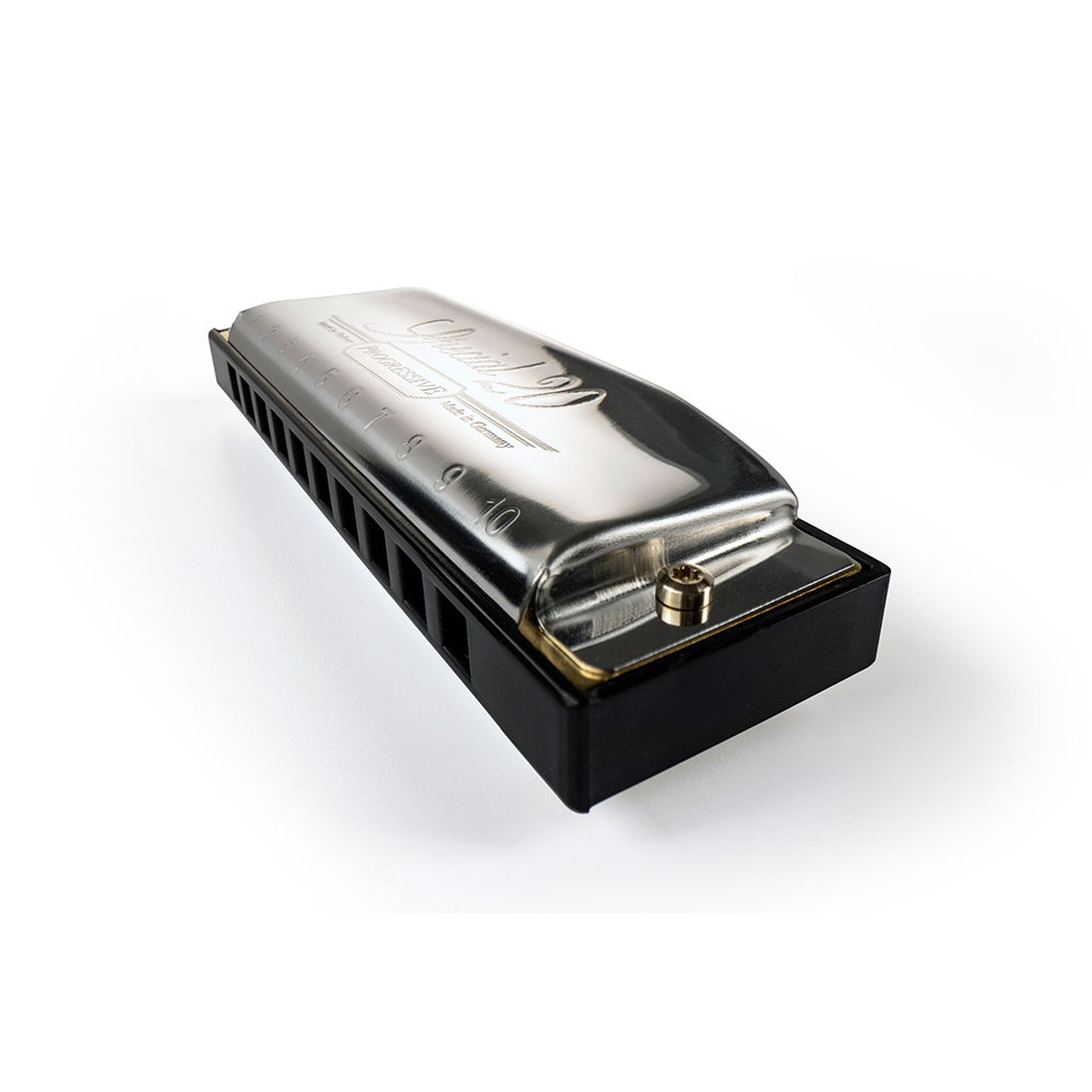 HOHNER ホーナー Special 20 560/20P E♭ カントリーチューニング 10ホールハーモニカ ブルースハープ 斜めアングル画像