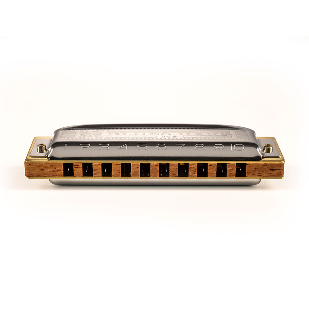HOHNER ホーナー Blues Harp 532/20P B♭ 10ホールハーモニカ ブルースハープ フロント画像