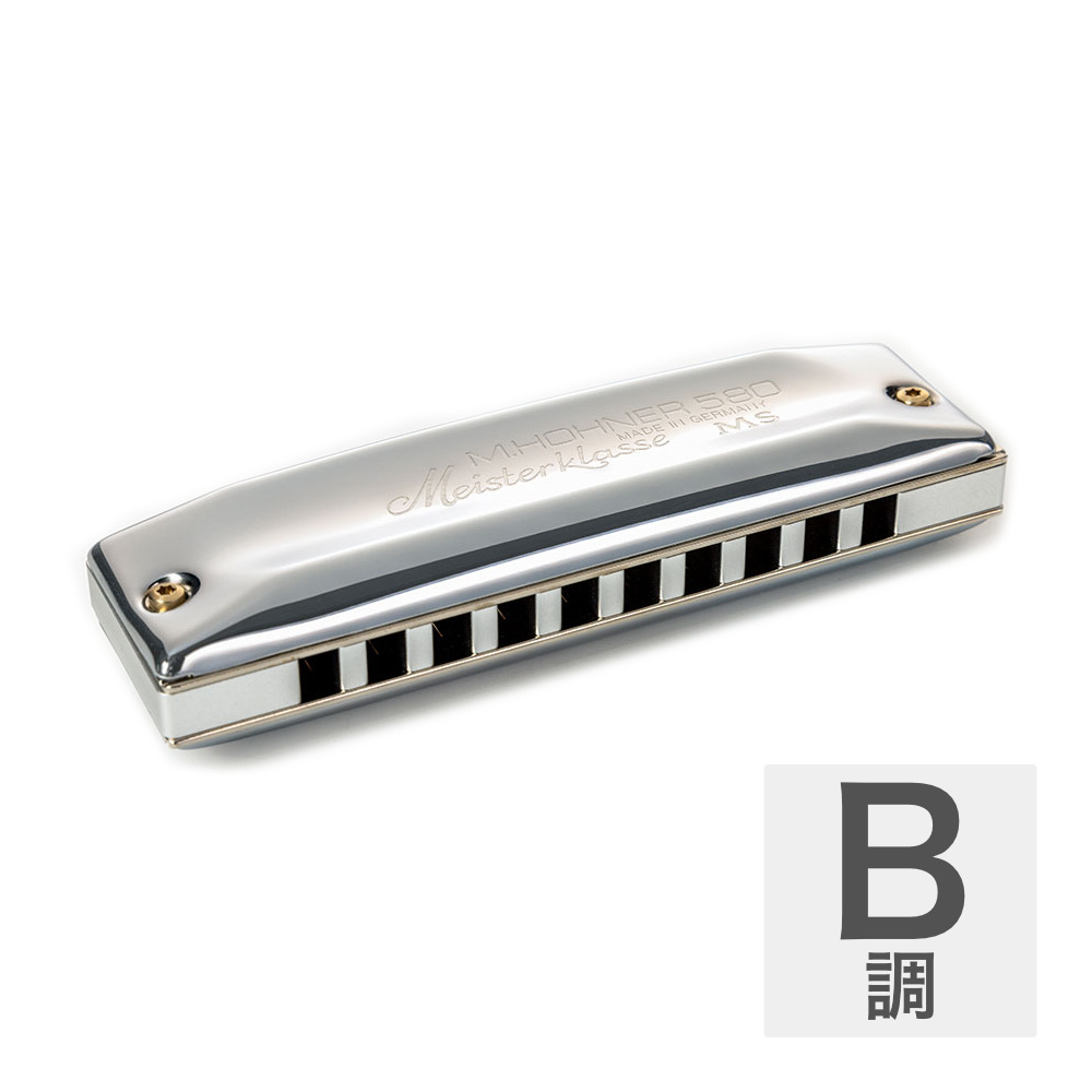 HOHNER ホーナー Meister Klasse 580/20P B 10ホールハーモニカ ブルースハープ