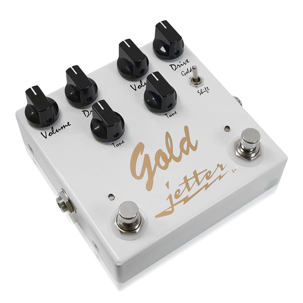Jetter Gear ジェッターギア Gold Standard オーバードライブ ギターエフェクター 全体