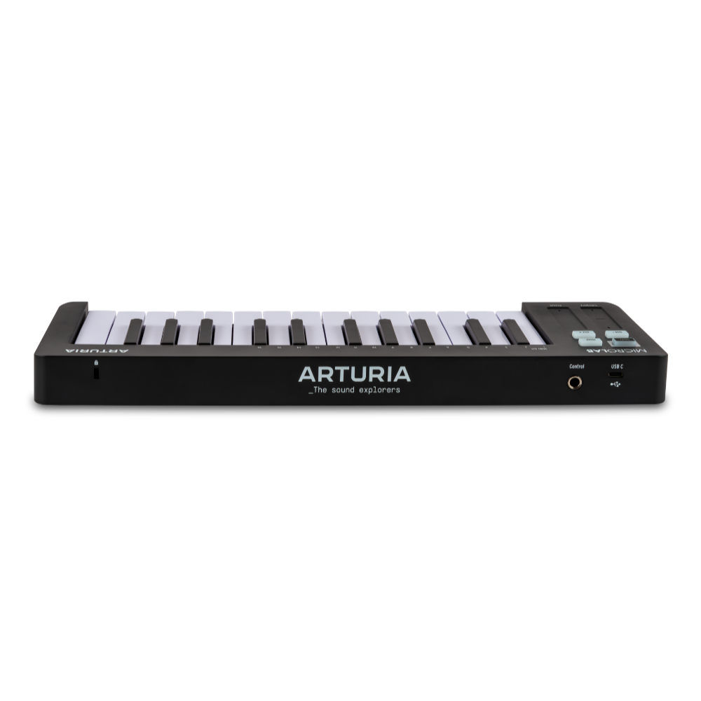 ARTURIA アートリア MICROLAB MK3 BK MIDIキーボード リア画像