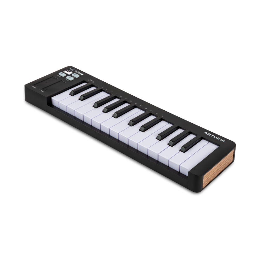 ARTURIA アートリア MICROLAB MK3 BK MIDIキーボード 右サイド画像
