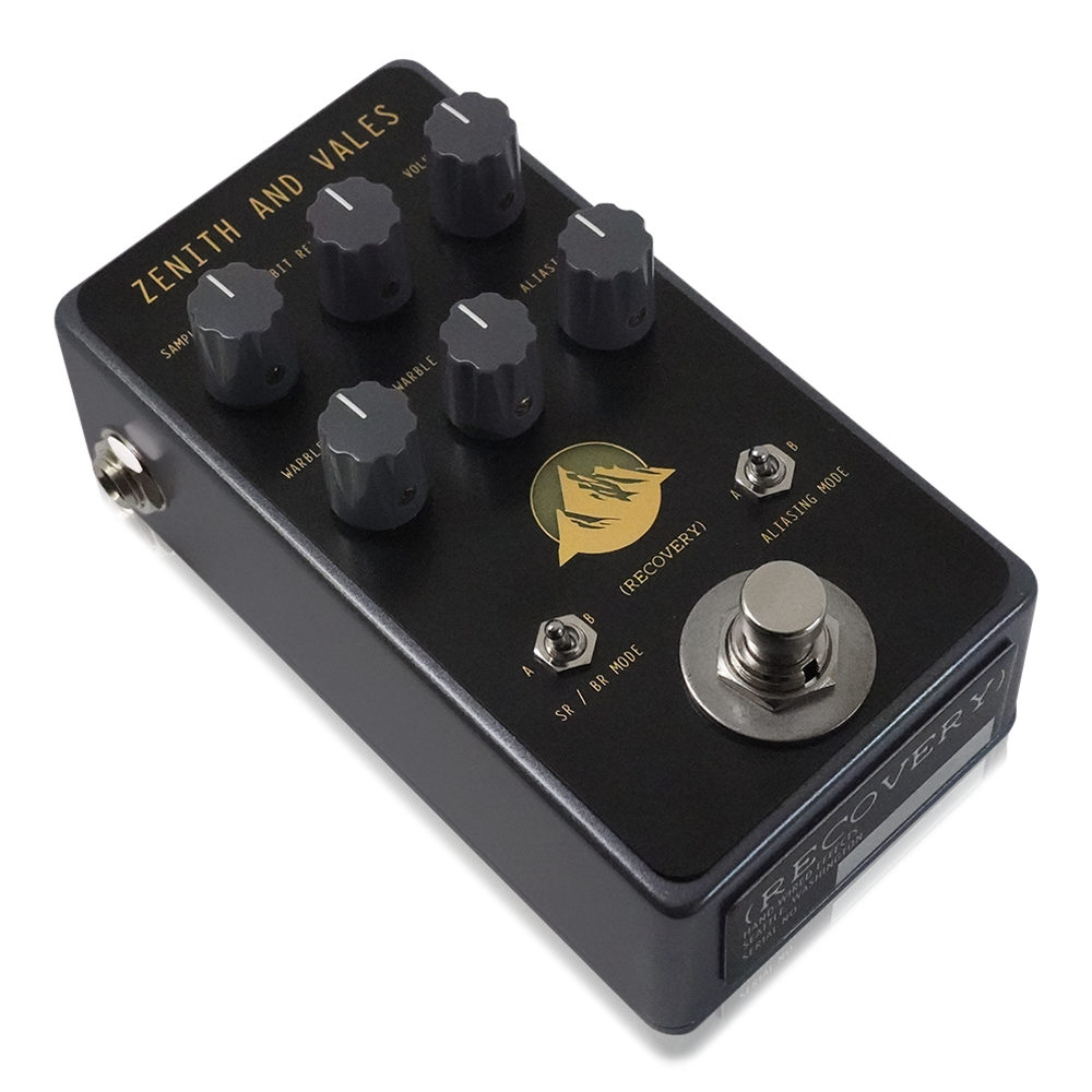 Recovery Effects リカバリーエフェクツ ZENITH AND VALES ゼニスアンドベイルス ギターエフェクター 斜めアングル画像