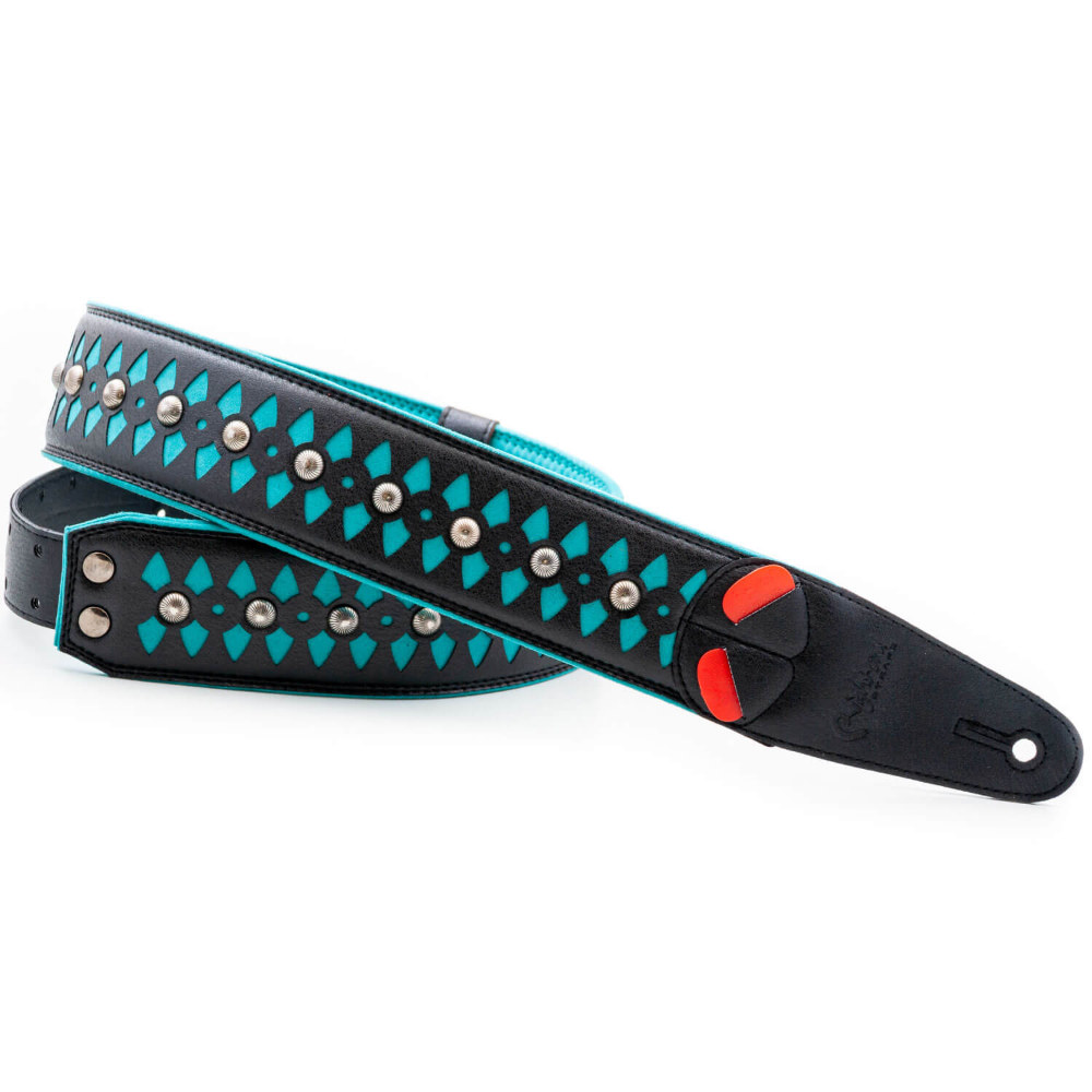 Righton! STRAPS ライトオンストラップ ARMOUR Teal ギターストラップ