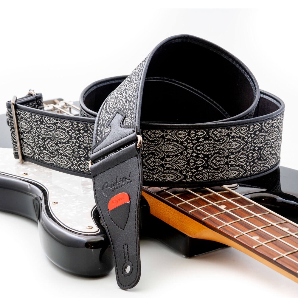 Righton! STRAPS ライトオンストラップ CORDOBA Black ギターストラップ イメージ