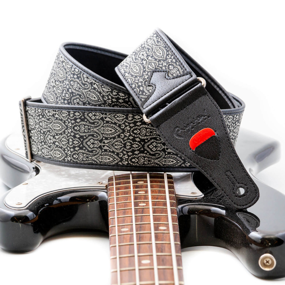 Righton! STRAPS ライトオンストラップ CORDOBA Black ギターストラップ イメージ