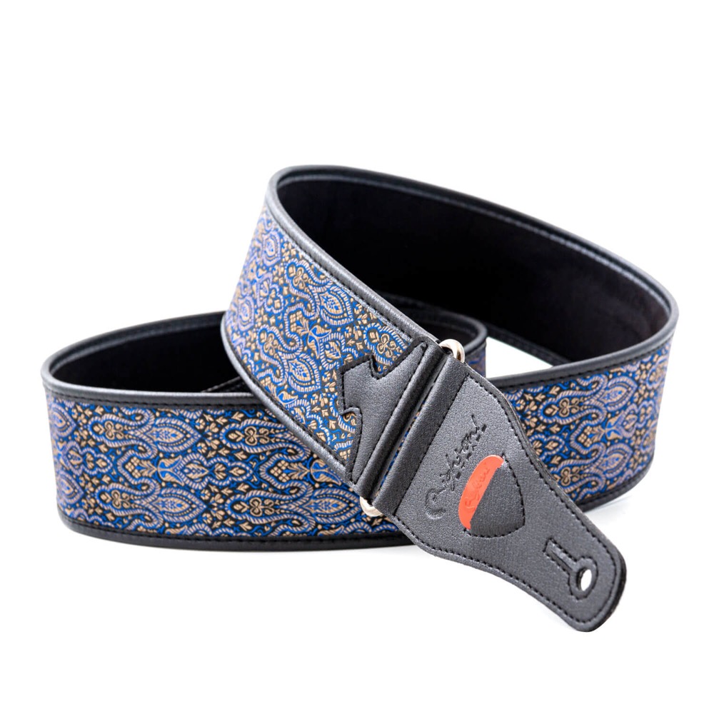 Righton! STRAPS ライトオンストラップ CORDOBA Blue ギターストラップ アングル