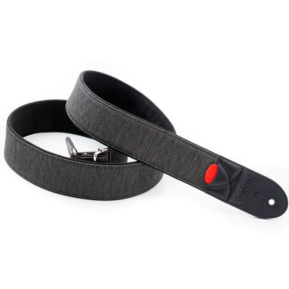 Righton! STRAPS ライトオンストラップ DENIM-50 Black ギターストラップ