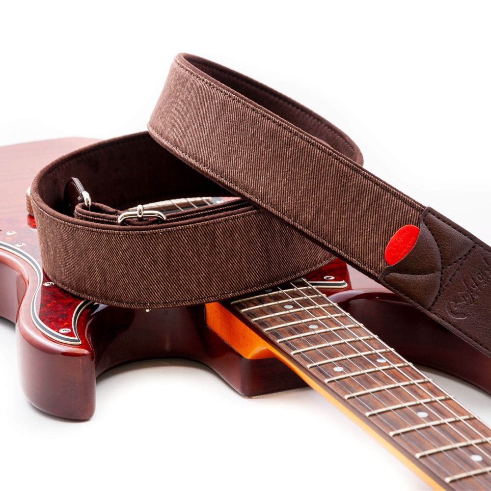 Righton! STRAPS ライトオンストラップ DENIM-50 Brown ギターストラップ イメージ