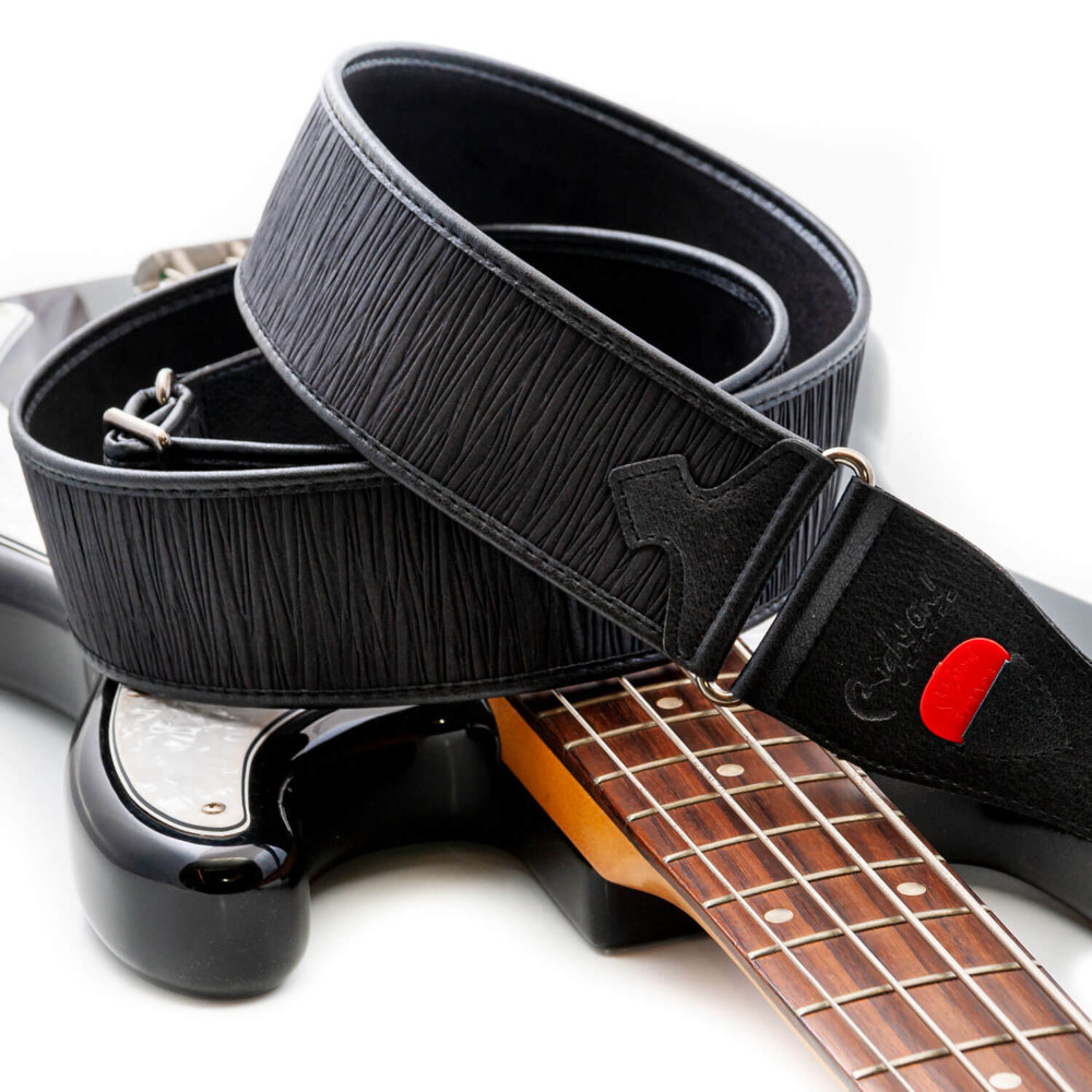 Righton! STRAPS ライトオンストラップ DUNE Black ギターストラップ イメージ