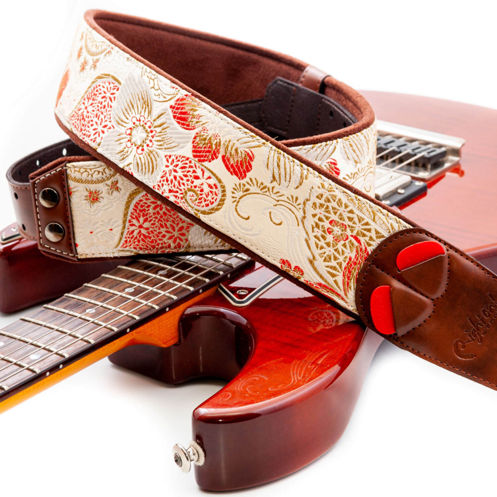 Righton! STRAPS ライトオンストラップ HOKKAIDO Beige ギターストラップ イメージ