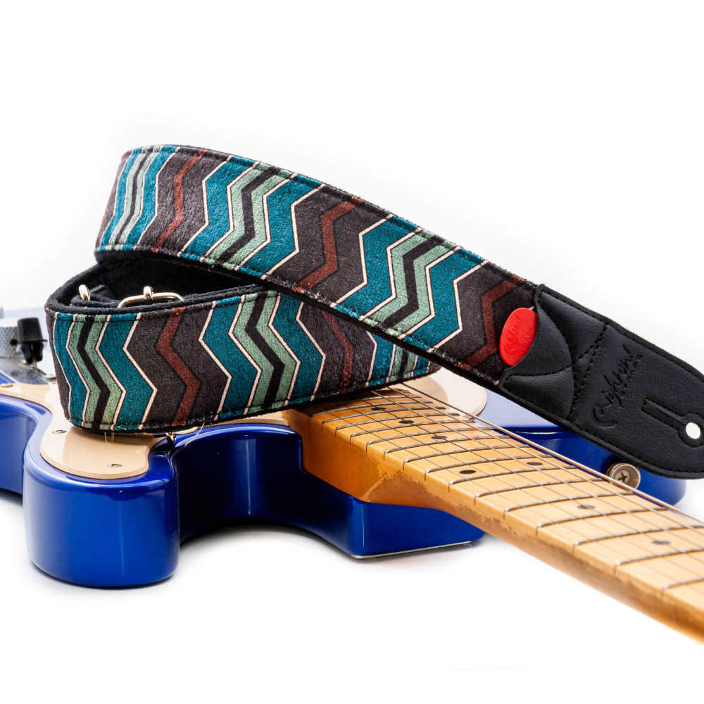 Righton! STRAPS ライトオンストラップ ZIGGY Blue ギターストラップ サブ画像4