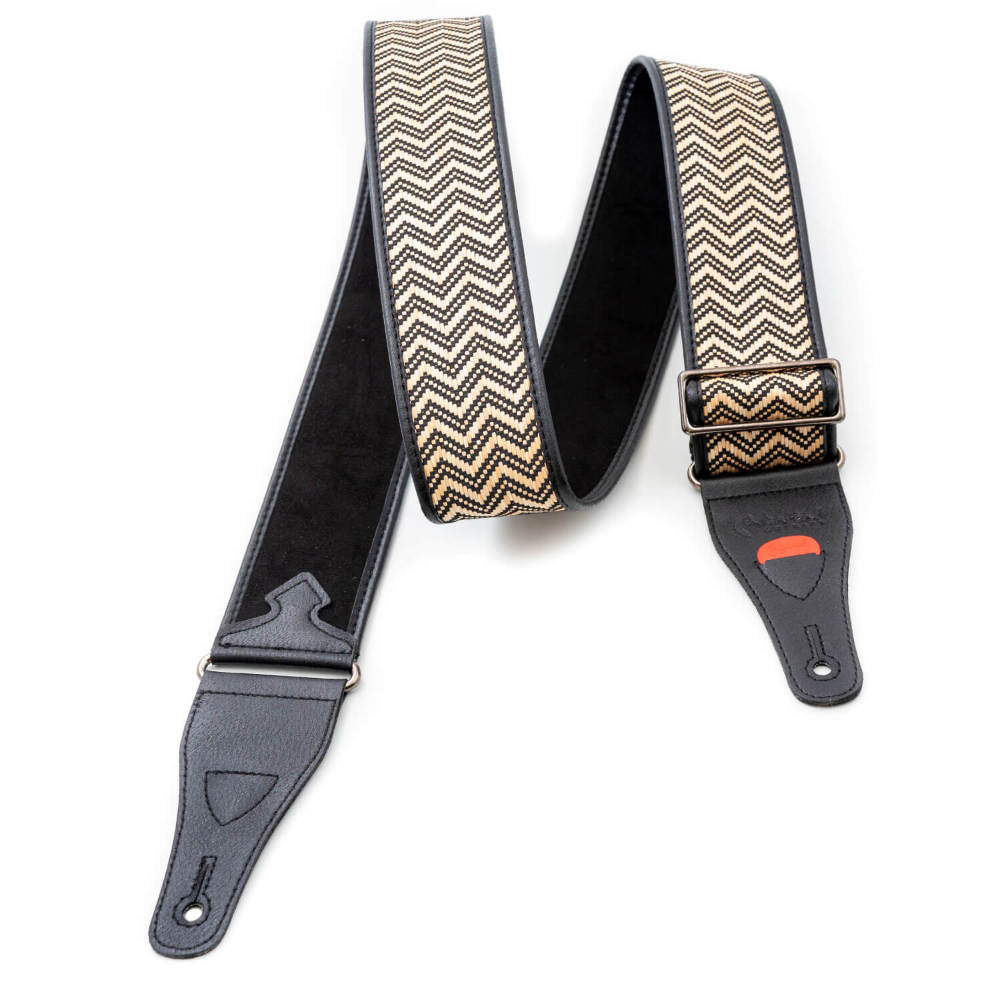 Righton! STRAPS ライトオンストラップ VICTORIA Black ギターストラップ サブ画像2