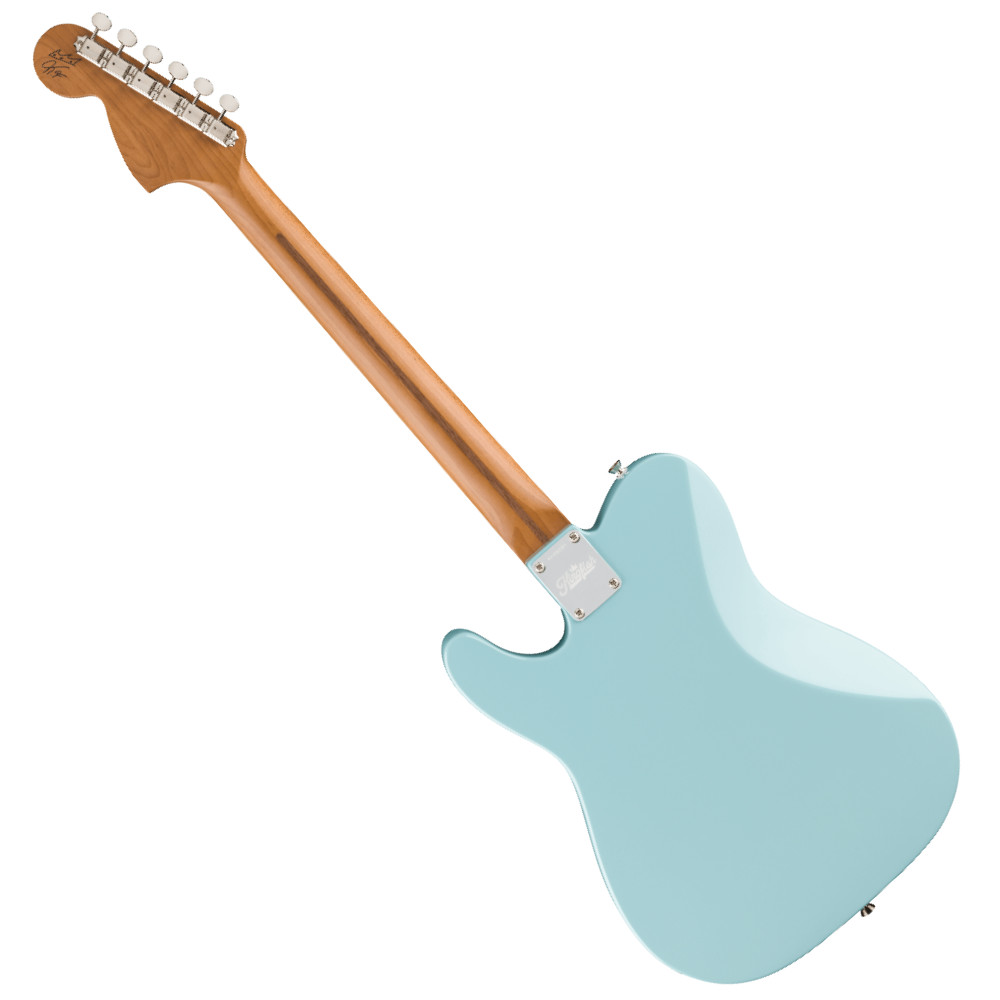 Fender フェンダー Kingfish Delta Day Telecaster Deluxe Rosewood Fingerboard Daphne Blue エレキギター ボディバック