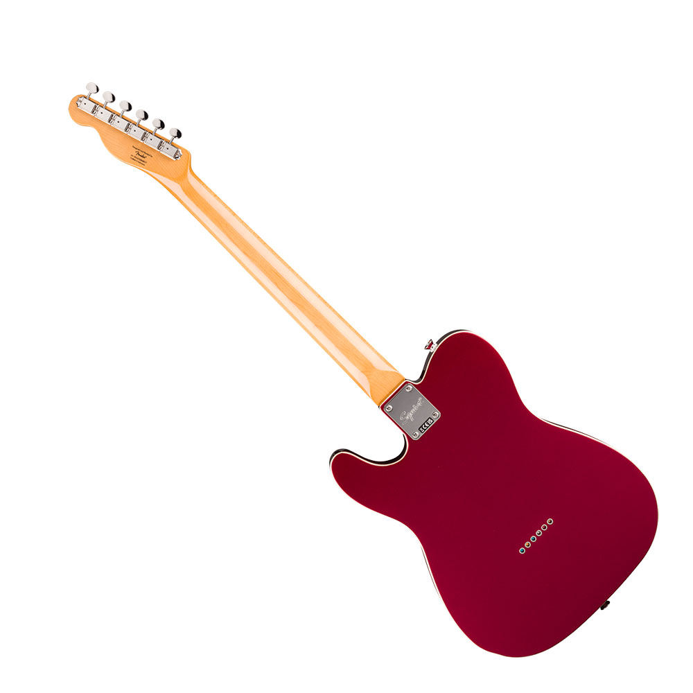 Squier スクワイア スクワイヤー Classic Vibe Custom Esquire LRL Candy Apple Red エレキギター 背面
