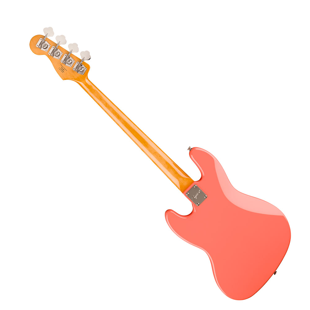Squier スクワイア スクワイヤー Classic Vibe ’60s Jazz Bass LRL Tahitian Coral エレキベース 背面