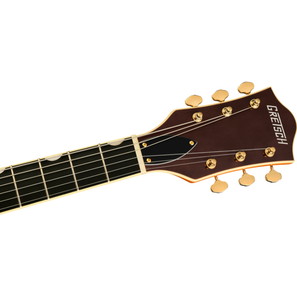 GRETSCH グレッチ Synchromatic Nashville Hollow Body Single-Cut with Bigsby 50’s Orange Stain エレキギター ヘッド画像