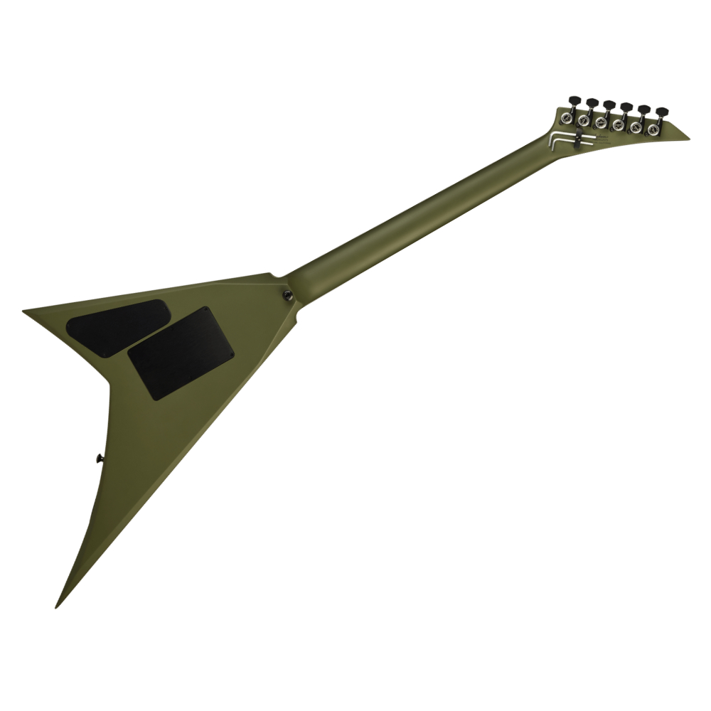 Jackson ジャクソン American Series Rhoads RR24 MATTE ARMY DRAB エレキギター ボディバック画像