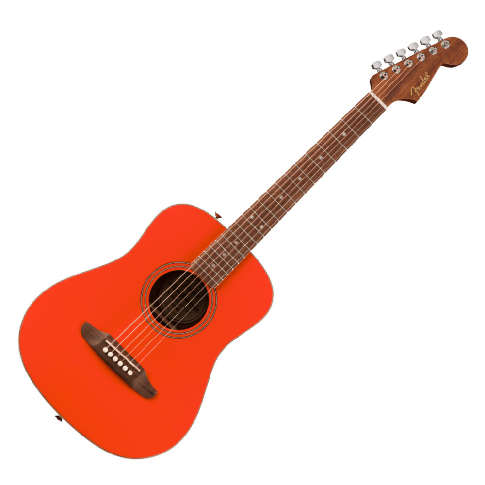 Fender フェンダー California Standard Redondo Mini with Bag Fiesta Red アコースティックギター
