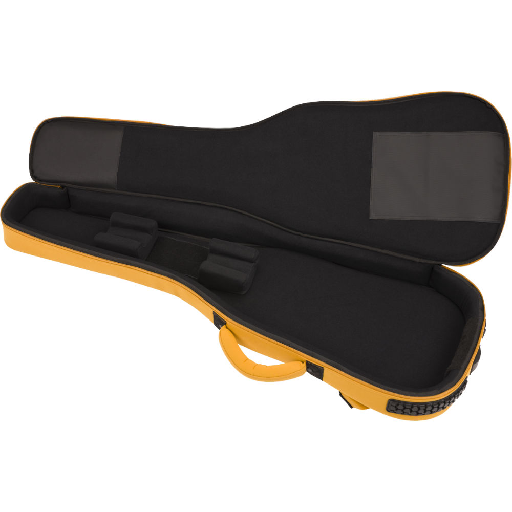 Fender フェンダー Troubadour Electric Guitar Gig Bag Butterscotch エレキギター用ギグバッグ バタースコッチ ケース内部