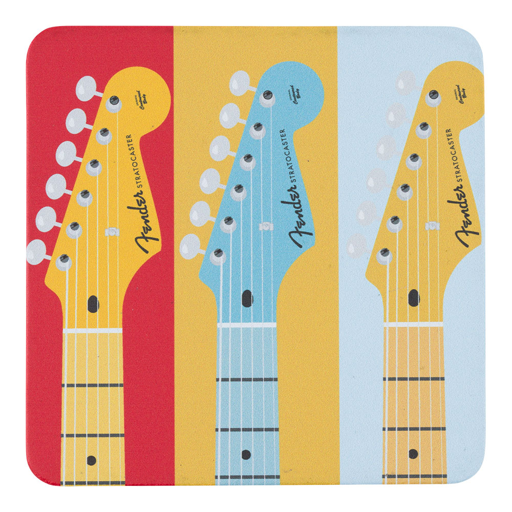 Fender フェンダー Stratocaster Modern Design Coaster Set コースター 4枚セット デザイン4