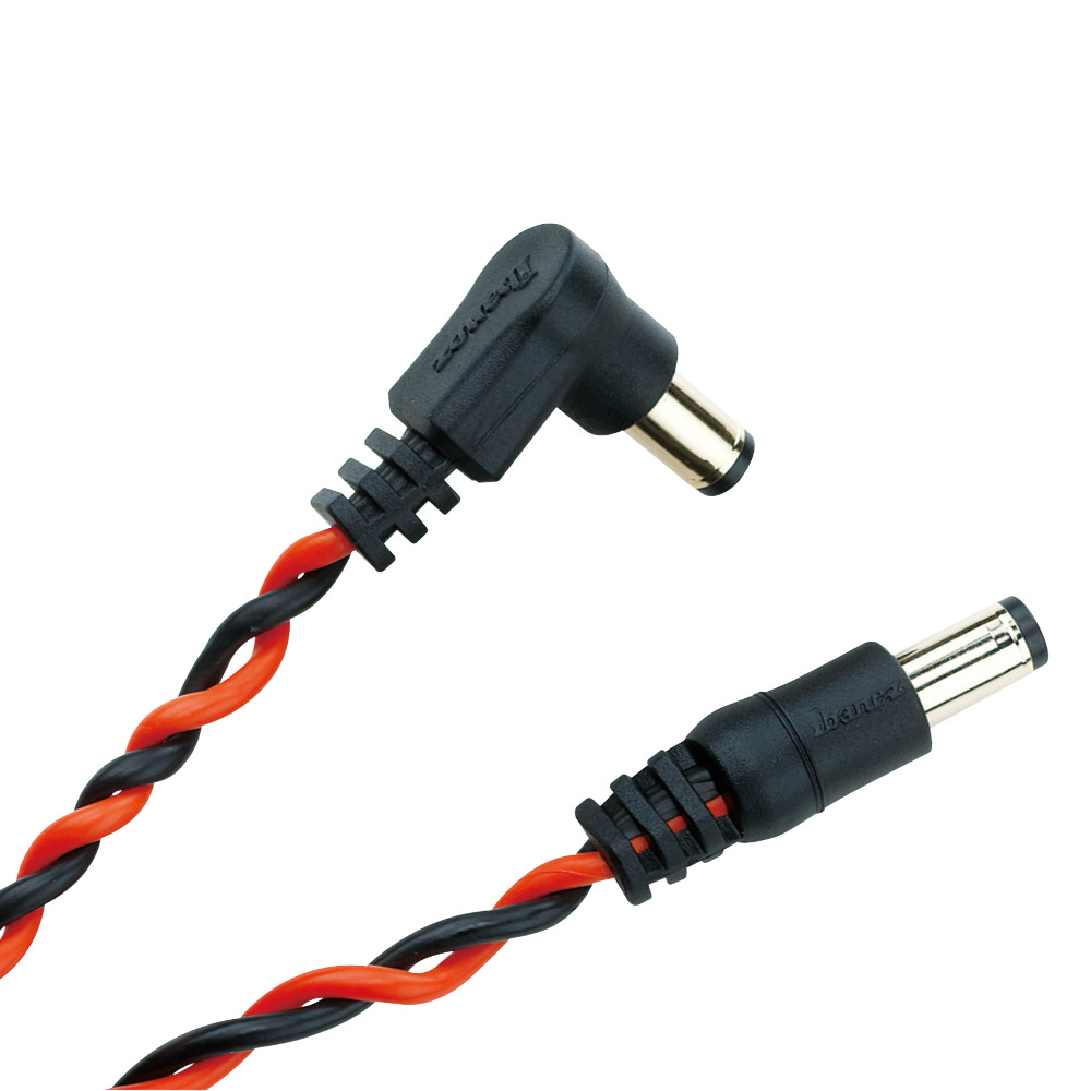 IBANEZ アイバニーズ DCT16-BNR Twisted-pair DC Cable 40cm DCケーブル プラグ画像