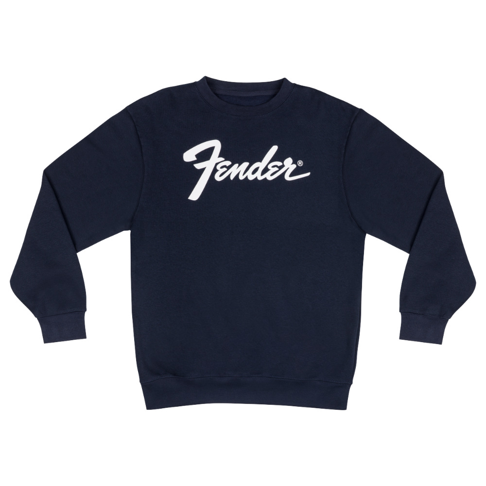 Fender フェンダー Transition Logo Sweatershirt Navy Sサイズ トレーナー ネイビー