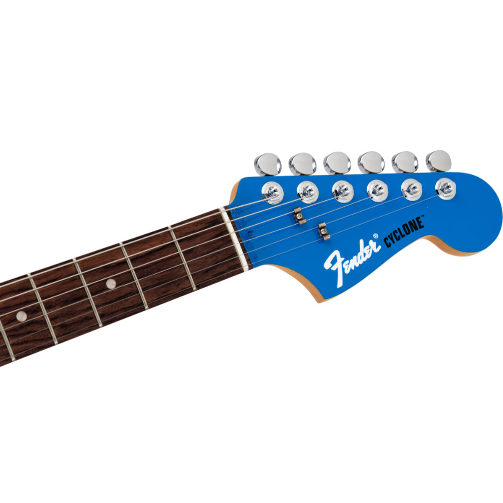 Fender フェンダー Chilli Beans. Lily Cyclone Lily Blue エレキギター ヘッド画像