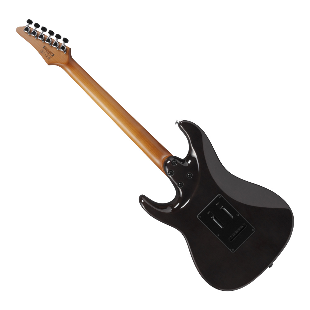 IBANEZ アイバニーズ AZ22S1F-TKS Transparent Black Sunburst エレキギター バック画像