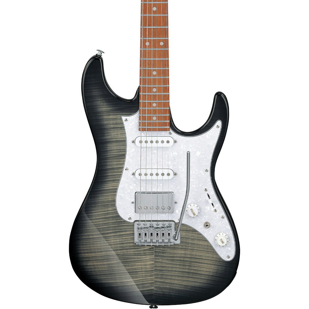 IBANEZ アイバニーズ AZ22S1F-TKS Transparent Black Sunburst エレキギター ボディ画像