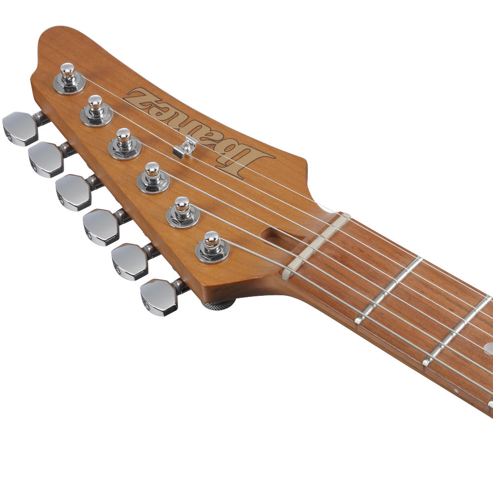 IBANEZ アイバニーズ AZ22S1F-TXB Transparent Turquoise Burst エレキギター ヘッド画像