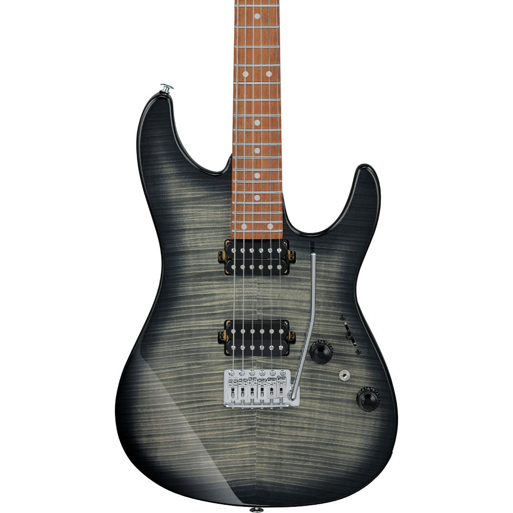 IBANEZ アイバニーズ AZ24S1F-TKS Transparent Black Sunburst エレキギター ボディ画像